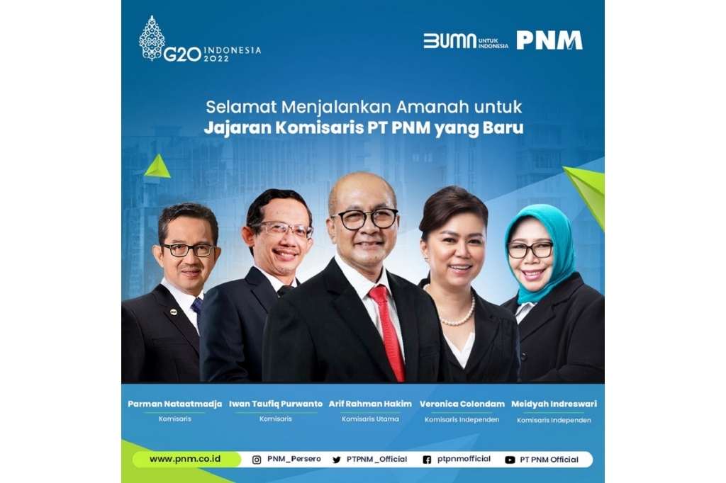  PNM Resmi Miliki Susunan Komisaris dan Direksi Baru