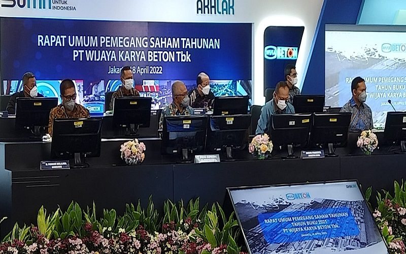  RUPST Wika Beton (WTON) Sepakat Tebar Dividen Rp16,56 Miliar