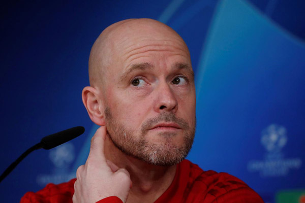  Kepindahan Erik ten Hag ke Manchester United Terhalang Rp30 Miliar