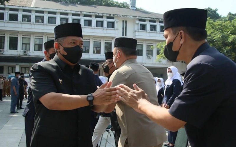  Baru Sehari Menjabat, Yana Langsung Lantik 130 Pejabat Pemkot Bandung