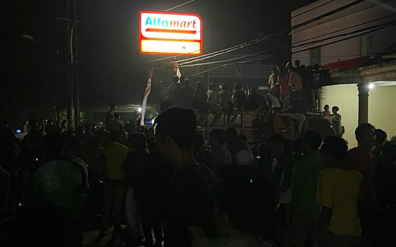  5 Pegawai Alfamart Pertigaan Cipet Kabupaten Tangerang Disandera Rampok