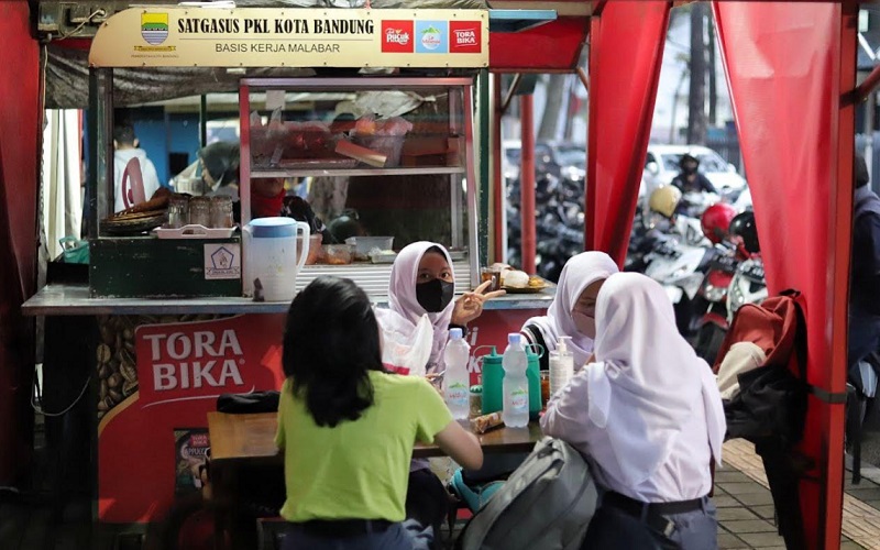Food Street Taman Malabar Jadi Salah Satu Acuan Wisata Halal di Kota Bandung