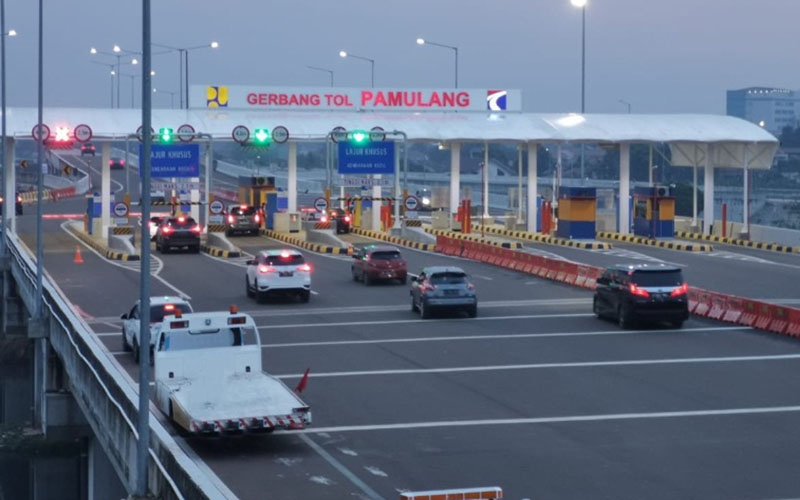  Mudik Lebaran, Jasa Marga (JSMR) Siapkan Gardu Tambahan di Gerbang Tol Utama