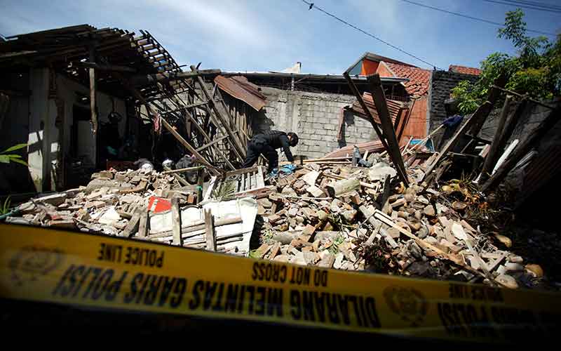 Rumah di Yogyakarta Hancur Karena Ledakan Petasan
