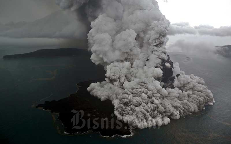  Gunung Anak Krakatau Kembali Erupsi, Ini Imbauan untuk Masyarakat