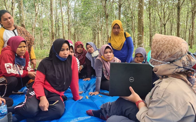  Wanita Tani Hutan Naikkan Pendapatan Keluarga 30 Persen