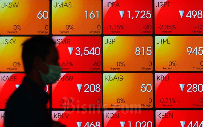  KJEN, DEWA, hingga ESSA Masuk Jajaran Saham Top Losers Sepekan