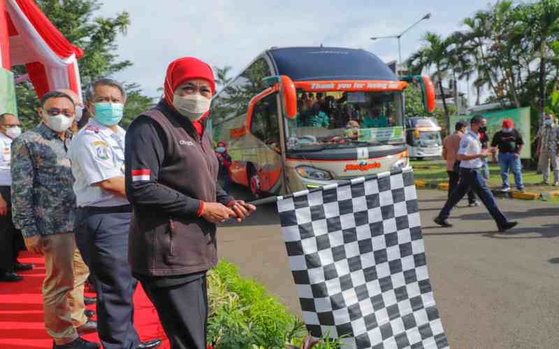  Pemprov Jatim Fasilitasi Mudik Gratis Bagi Perantau di Jakarta