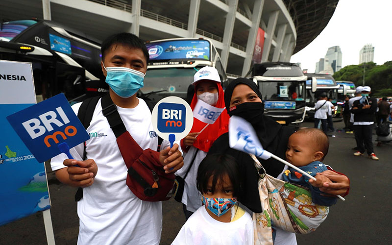  Mudik Gratis Lebaran 2022, BRI (BBRI) Berangkatkan 2.190 Masyarakat