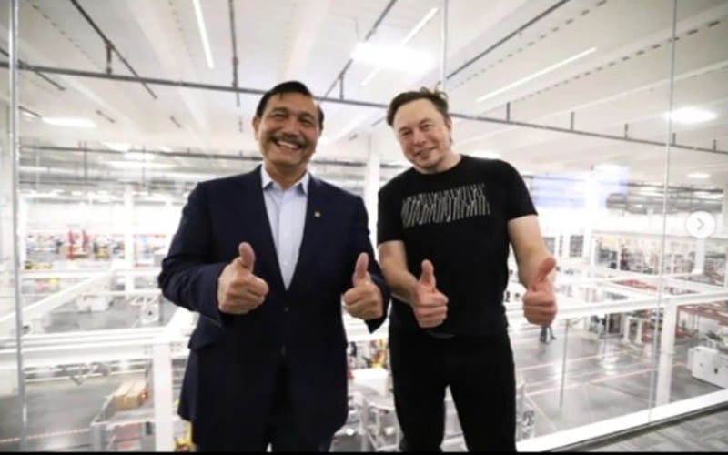  Asisten Elon Musk Sebut Bosnya Antusias Temui Luhut