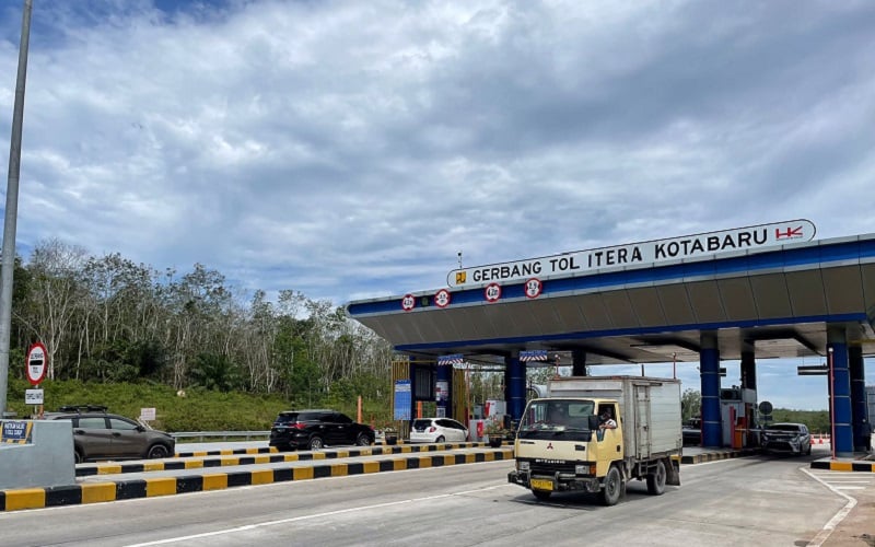  Tol Trans Sumatra Diserbu Pemudik, Arus Lalin Meningkat 52 Persen