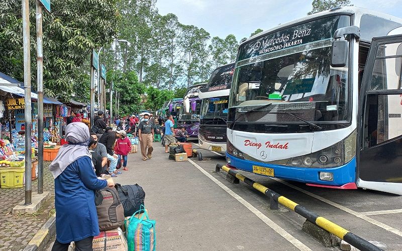  Suasana Terminal Poris Plawad H-4 Lebaran, Pemudik Mulai Berdatangan