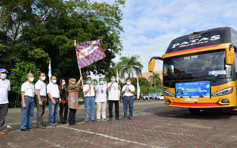  Jelang Idulfitri 1443 H, PKT Gelar Mudik Aman dan Sehat Bersama BUMN