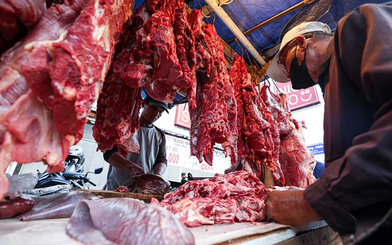  Jelang Lebaran, Harga Daging Sapi Naik