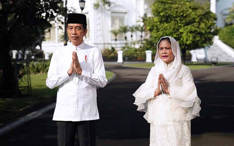  Tiba di Gedung Agung, Jokowi Siap Berlebaran di Yogyakarta