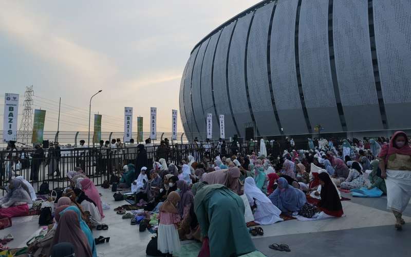  Anies Baswedan Bersyukur Salat Idulfitri Perdana Digelar di JIS