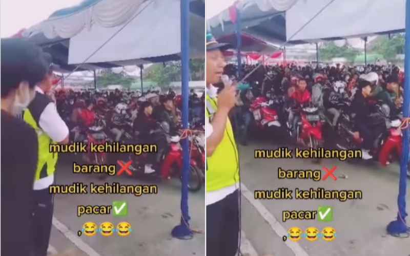  Video Kocak Pemudik Cari Pacar yang Hilang sampai Diumumkan Petugas Dermaga