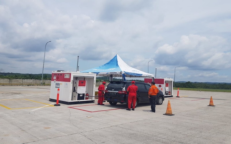  Idulfitri 2022, Pertamina Siapkan SPBU Self Service di Tol Balsam