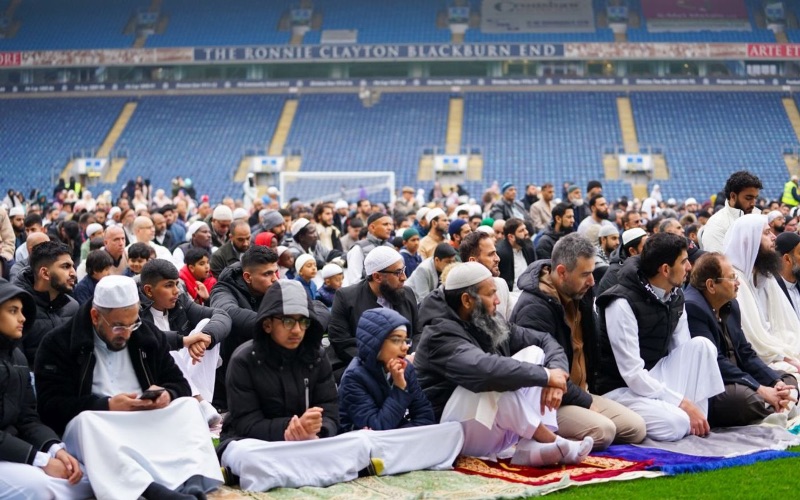  Mirip JIS Anies, Ini Alasan Stadion Blackburn Rovers Gelar Salat Ied