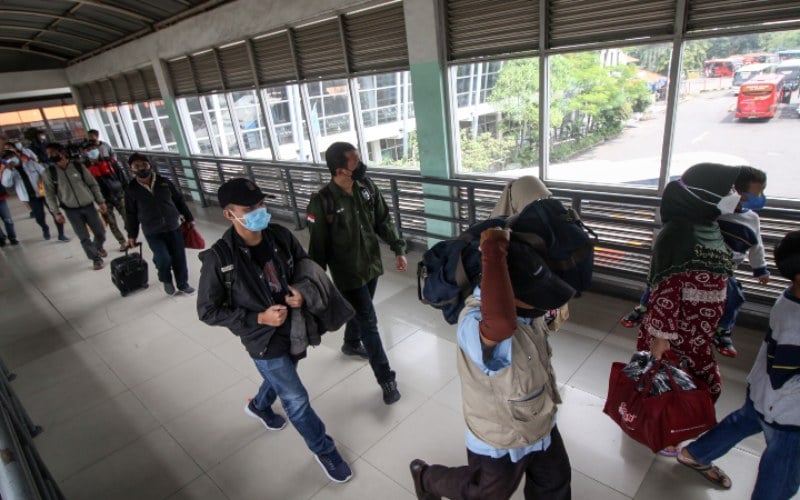  Kemenhub: Jumlah Pemudik Hari Pertama Lebaran Mulai Turun