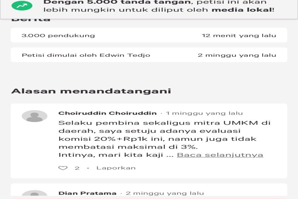  Sadis! Gofood & GrabFood  Kutip Komisi 20-30 Persen ke UMKM, Dipetisi Pelaku Usaha namun Bergeming