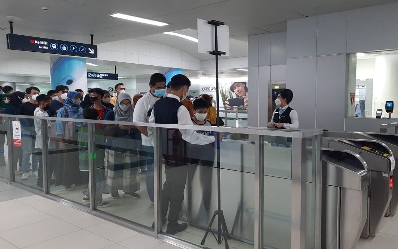 Libur Lebaran, Jumlah Penumpang MRT Jakarta Tertinggi Selama Pandemi