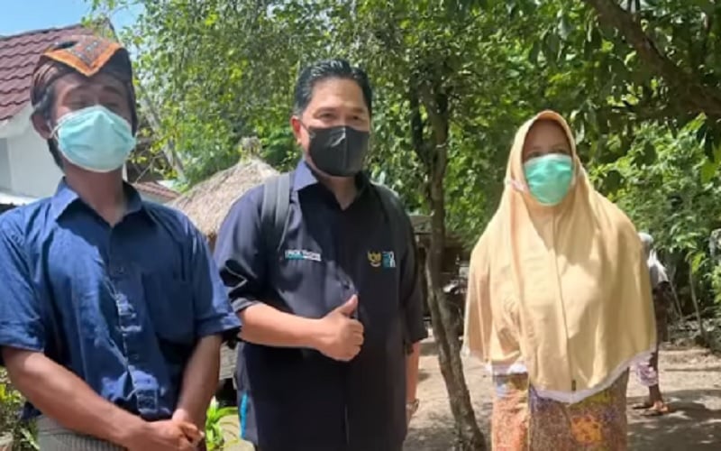  Erick Thohir Ungkap Tujuan Operasi Pasar Murah Sejak Awal Ramadan