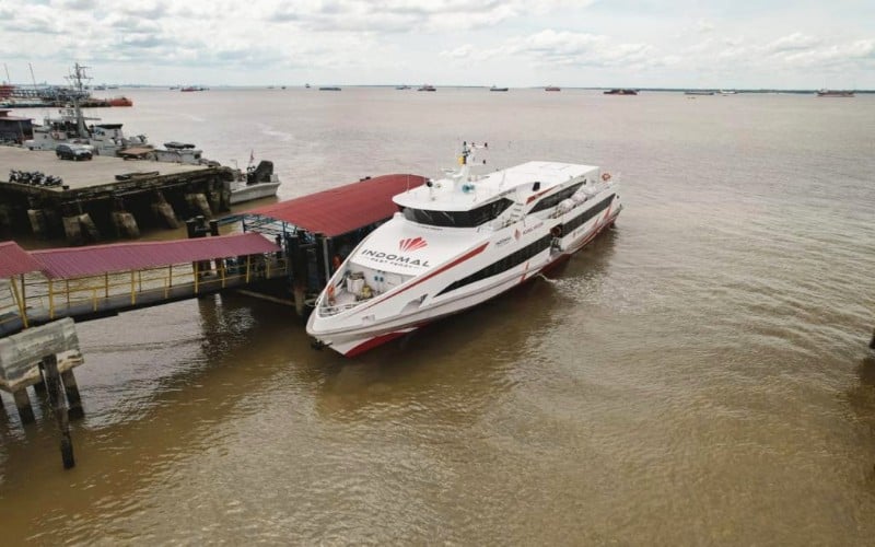  Penyeberangan Dumai-Melaka Kembali Dibuka, 130 Pelancong Malaysia Tiba di Riau