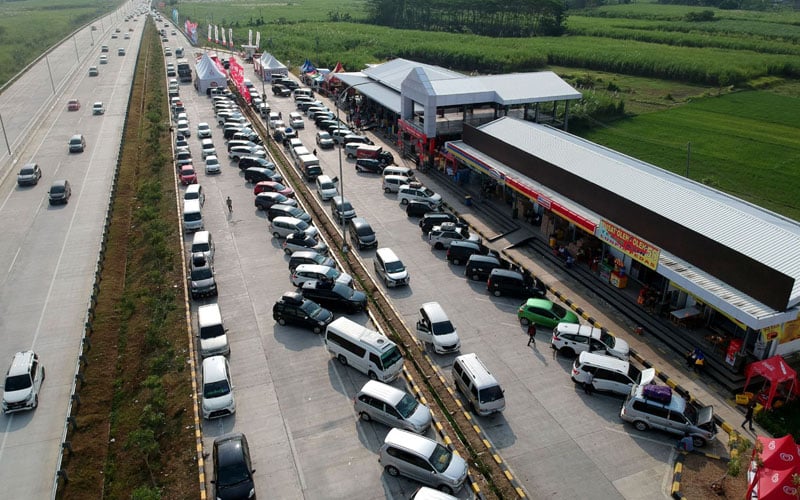  Arus Balik, Jasa Marga: Volume Lalu Lintas Naik di Tol Transjawa