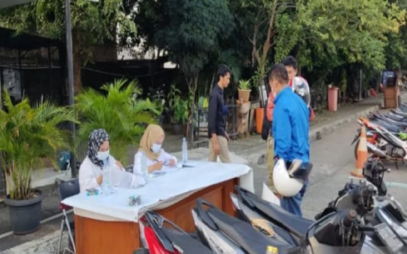  Ratusan Sepeda Motor Pemudik Gratis Tiba di Pulogadung