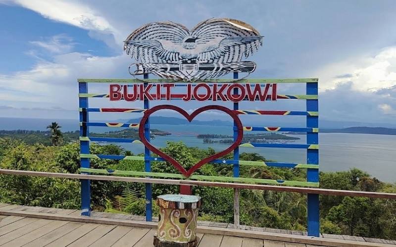 Bukit Jokowi tengah ramai menjadi perbincangan lantaran sebagai lokasi wisata kontingen PON XX Papua dari berbagai daerah./Tripadvisor-Bety Lestari