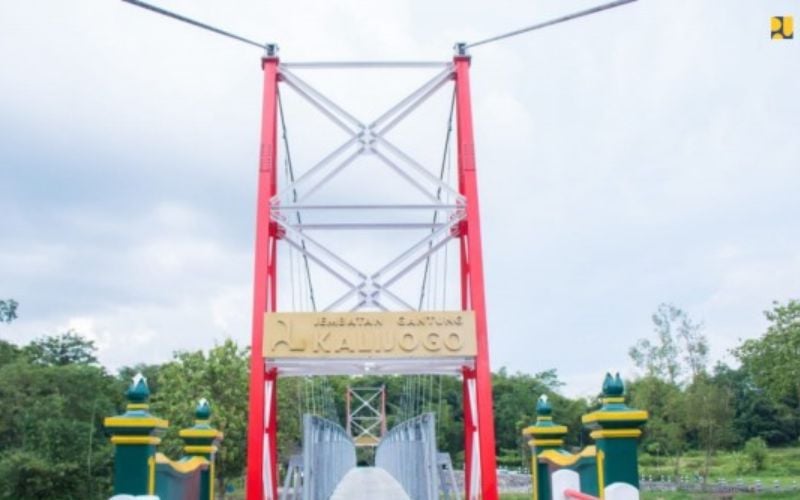  PUPR Rampungkan 2 Proyek Jembatan di Yogyakarta Senilai Rp9,2 Miliar