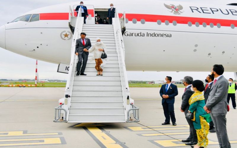  Presiden Jokowi dan Ibu Negara tiba di Washington D.C