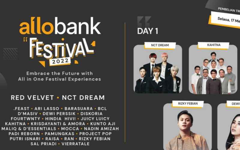 Allo Bank Festival 2022 - detikevent
