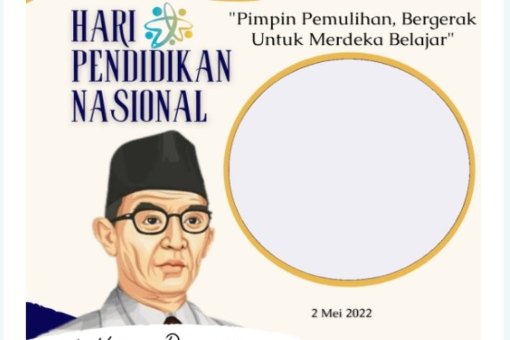  10 Link Twibbon Memeriahkan Hari Pendidikan Nasional 2022