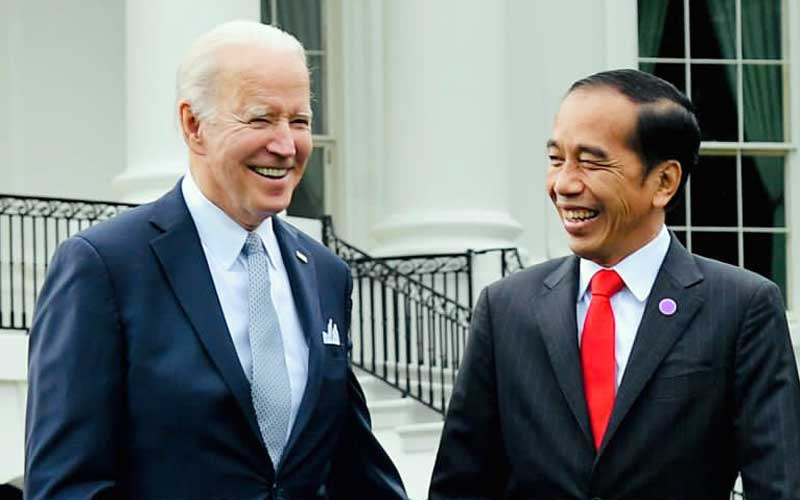  Presiden Joko Widodo Bersama Pemimpin Negara ASEAN Bertemu Presiden Amerika Serikat Joe Biden