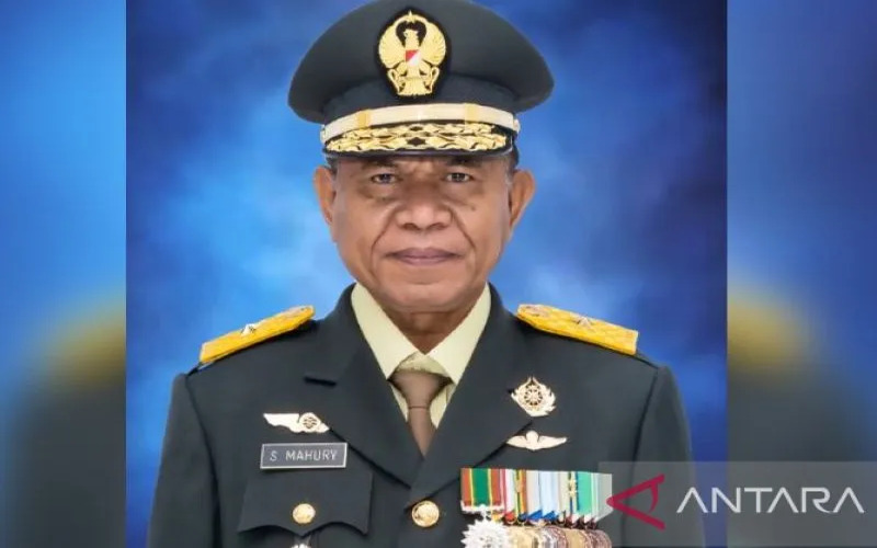  Kasdam Pattimura Brigjen TNI Stepanus Mahury Meninggal