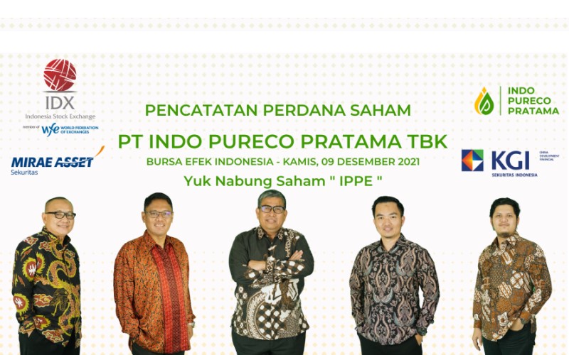  Indo Pureco (IPPE) Bidik Kenaikan Laba 100 Persen di 2022
