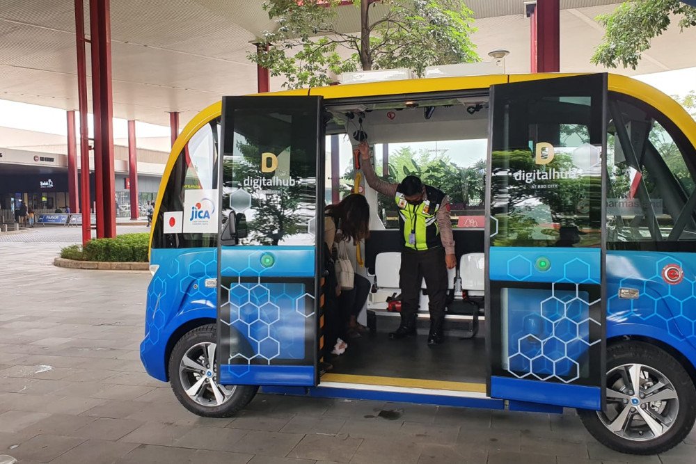  Navya Arma Perdana Beroperasi, Mau Diboyong ke IKN. Bagaimana Pedoman Operasi Mobil Otonom?