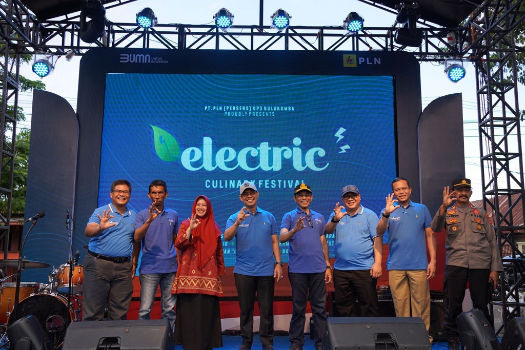  Kampanyekan Electrifying Lifestyle, PLN Gelar Electric Culinary Festival 2022 di Bulukumba