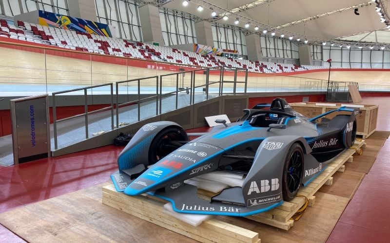  Replika Mobil Formula E Dipamerkan di Velodrome, Ini Penampakannya!