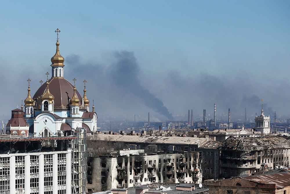  Ukraina: Hanya Kekerasan yang Dapat Hentikan Invasi Rusia