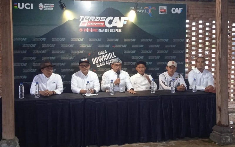  Sport Tourism Balap Sepeda Downhill Individu TerasCAF Seri 2 Godok Atlet Muda