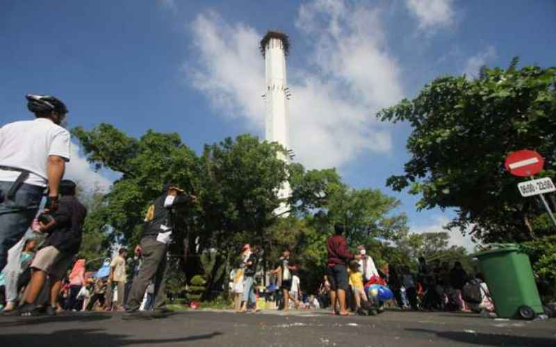  Hoaks Menara Masjid Sriwedari Solo Disebut Runtuh saat CFD, Gibran Diminta Lakukan Ini