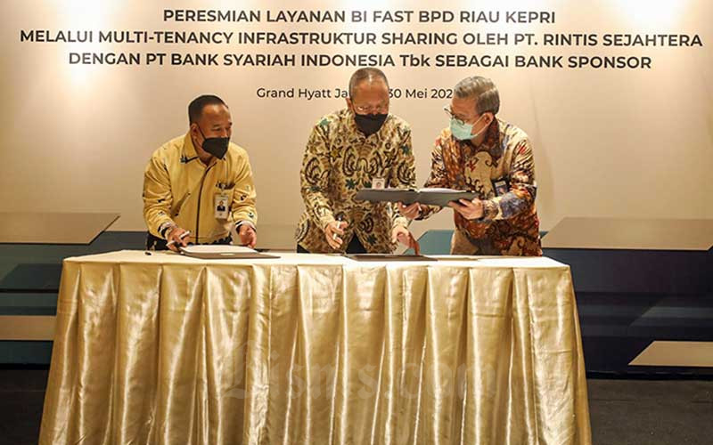  PT Bank Riau Kepri Menjadi Bank Peserta Tidak Langsung Layanan Multi-tenancy Infrastruktur Sharing