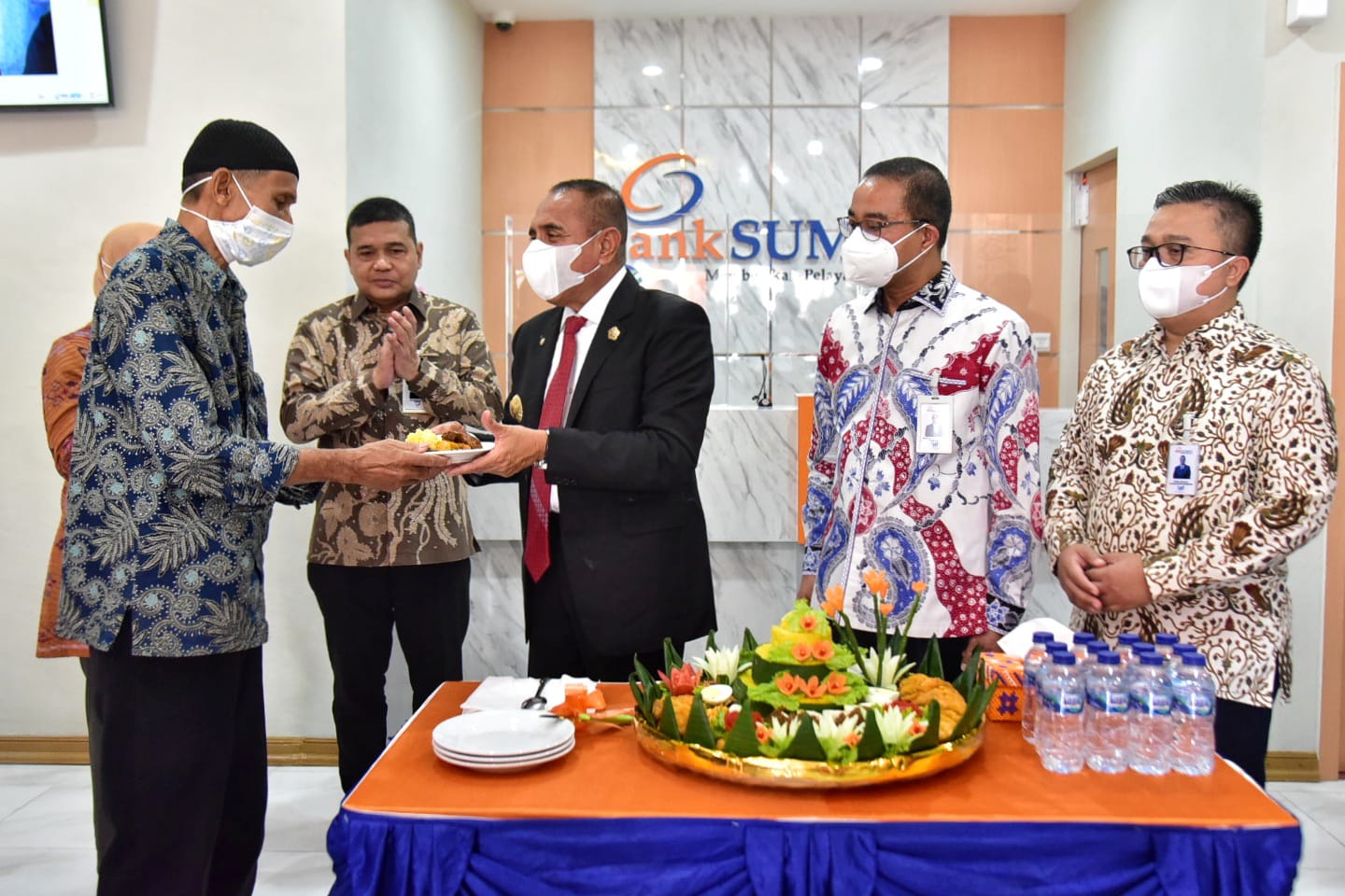  Jelang IPO, Bank Sumut Resmikan Tiga Unit Cabang Pembantu