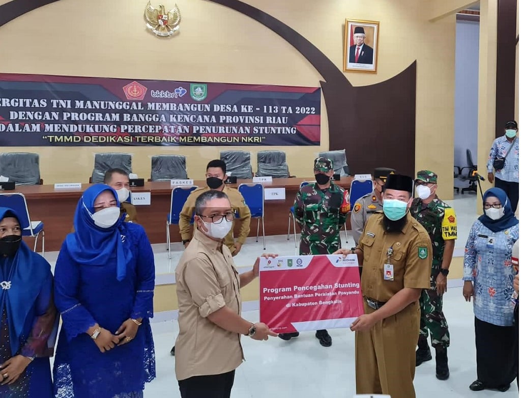  Cegah Stunting, PHR Bantu 57 Posyandu di Empat Kabupaten di Riau