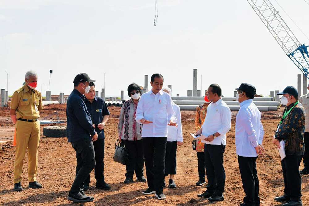  PTPP Hadiri Seremoni Implementasi Rencana Tahap Kedua Industri Baterai Listrik Terintegrasi di KIT Batang