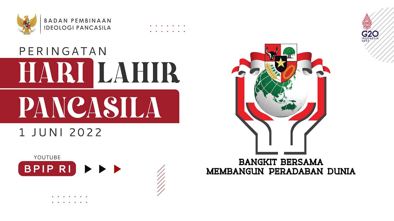  Link Siaran Langsung Peringatan Hari Lahir Pancasila 2022 dari Ende NTT