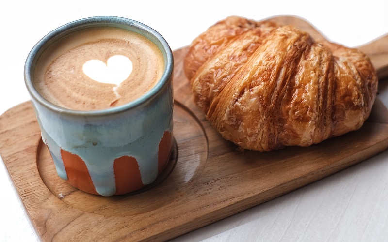 Coffee and Croissant, Croco by Monsieur Spoon/Istimewa. 